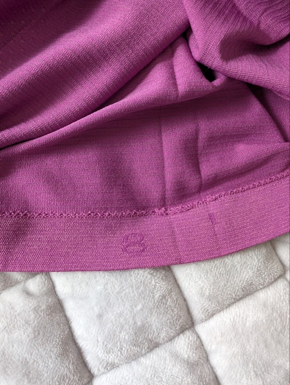 Lululemon Swiftly Tech Short Sleeve Shirt, Plum Purple, Hip Length, Size 8 - Picture 5 of 5